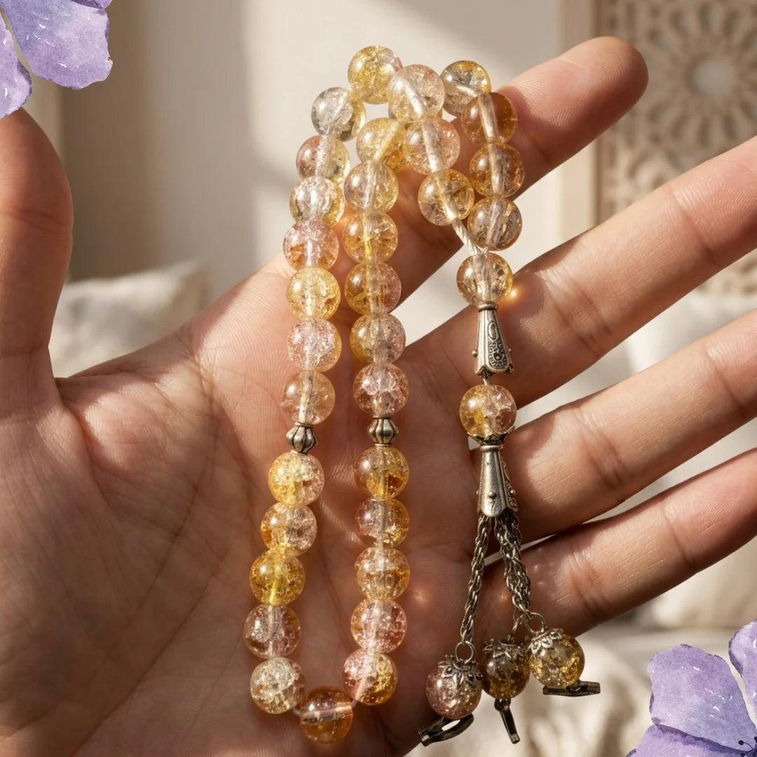 Quartz Tasbih | 33 Beads | 10 mm