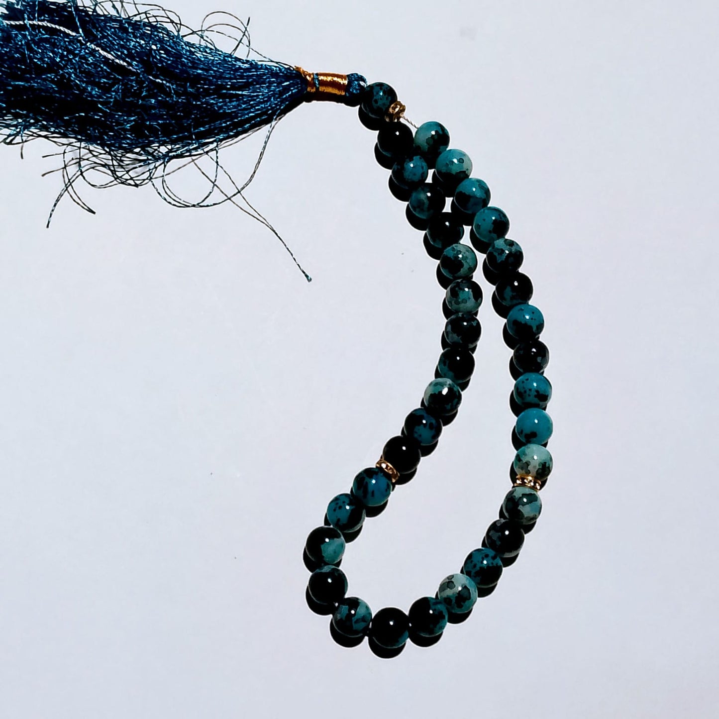 Sang e Yemeni Tasbeeh | Yemeni Aqeeq Tasbih | 33 Beads | 8 mm