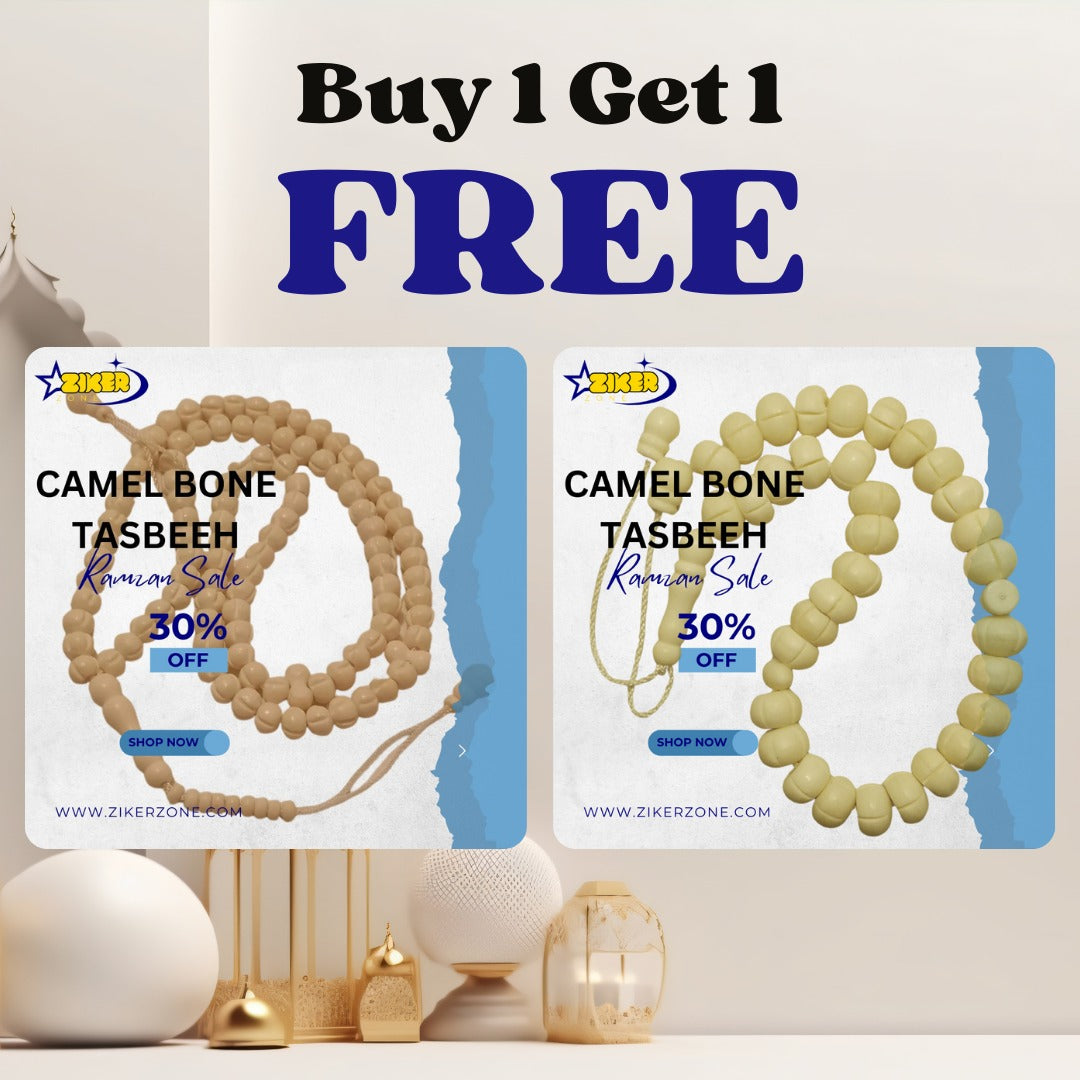 Camel Bone Tasbeeh | Onth ki hadion ki Tasbih | Bundle 5
