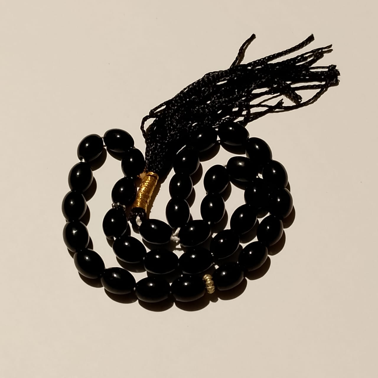 Black Aqeeq Tasbeeh | KALI TASBEEH | 33 Beads | 100 Beads  | 8 mm & 10 mm