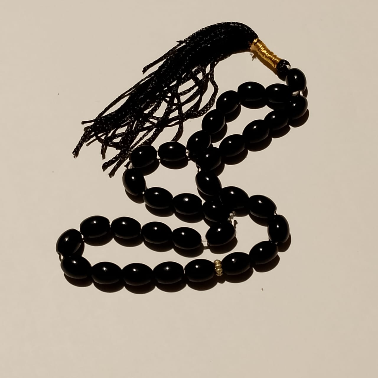 Black Aqeeq Tasbeeh | KALI TASBEEH | 33 Beads | 100 Beads  | 8 mm & 10 mm