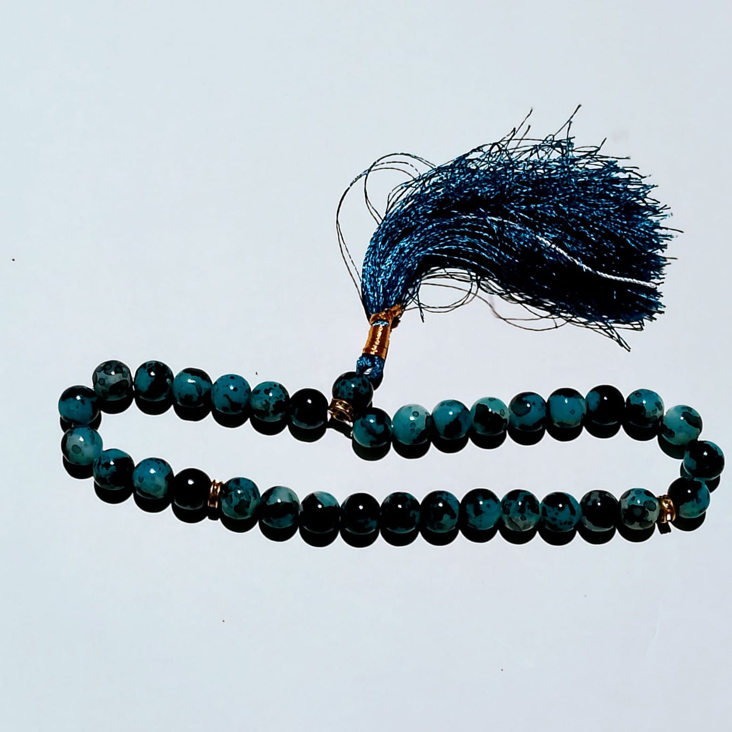 Sang e Yemeni Tasbeeh | Yemeni Aqeeq Tasbih | 33 Beads | 8 mm