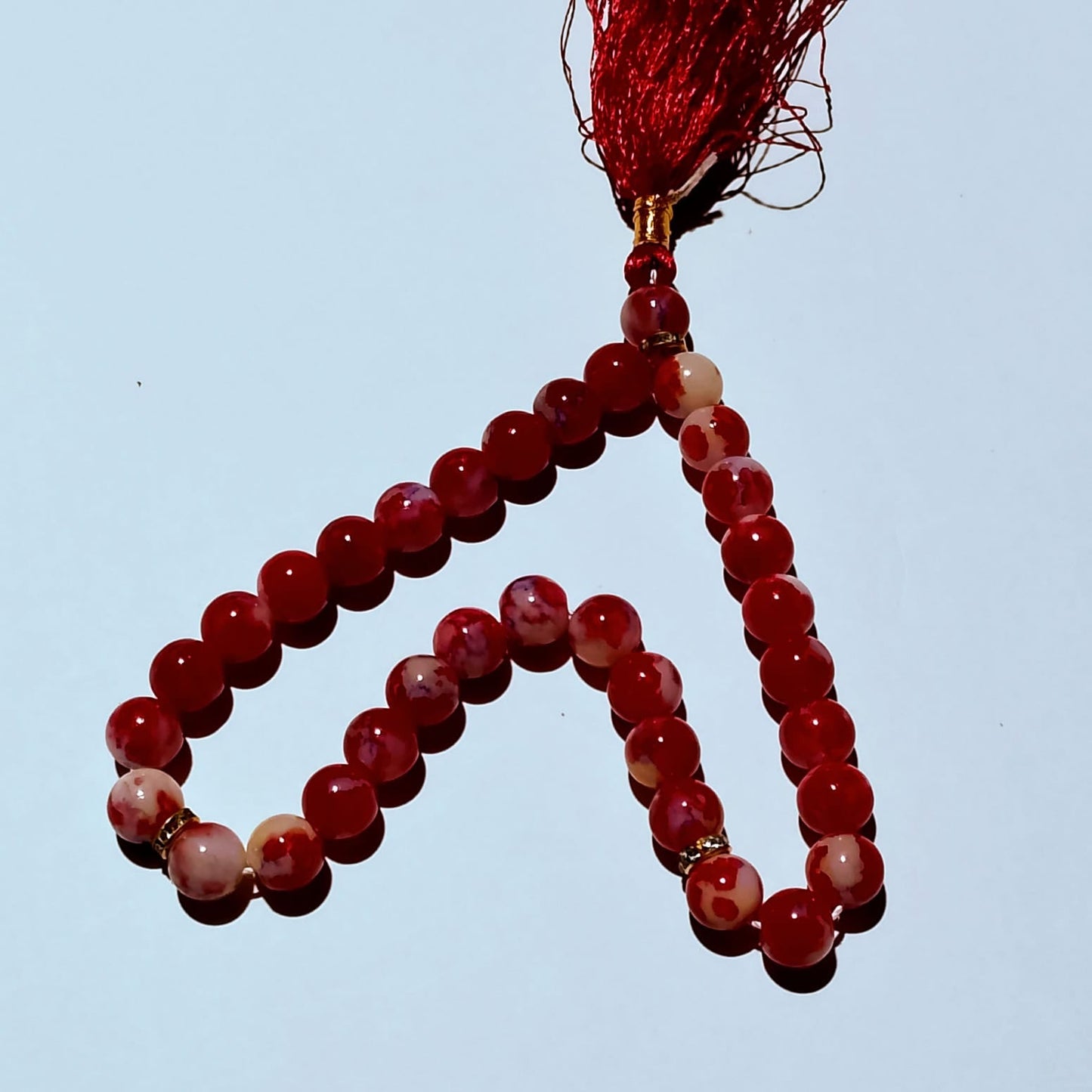 Sang e Yemeni Tasbeeh | Yemeni Aqeeq Tasbih | 33 Beads | 8 mm