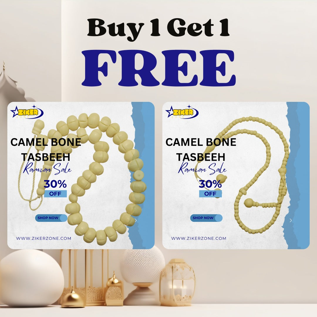 Camel Bone Tasbeeh | Onth ki hadion ki Tasbih | Bundle 6