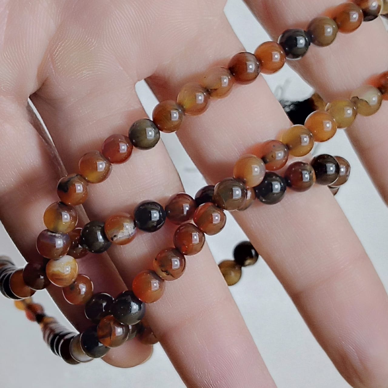 Yamni Aqeeq Tasbeeh | 100 Beads | 6 mm