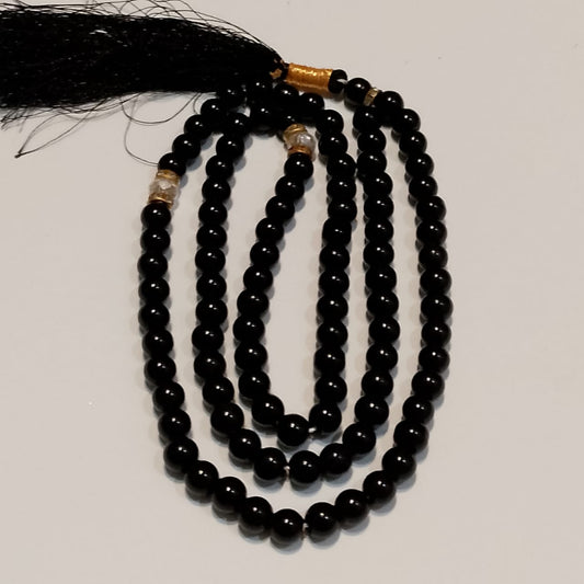 Black Aqeeq Tasbeeh | KALI TASBEEH | 33 Beads | 100 Beads  | 8 mm & 10 mm