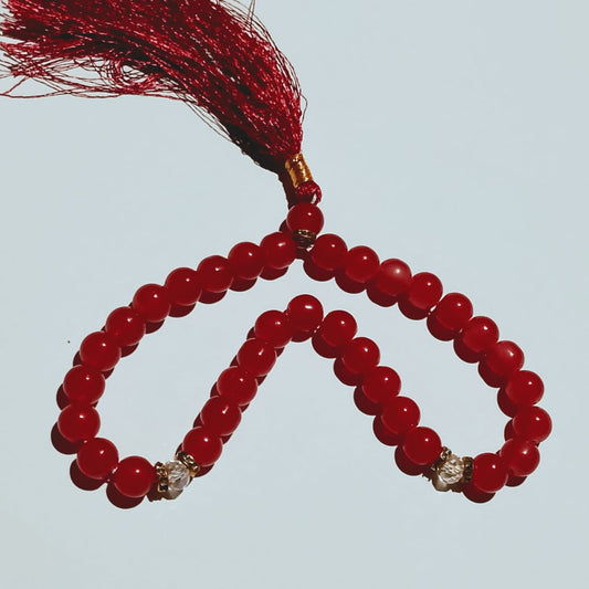 Yemeni Tasbeeh | Yemeni Aqeeq Tasbeeh | 33 Beads | 7 mm