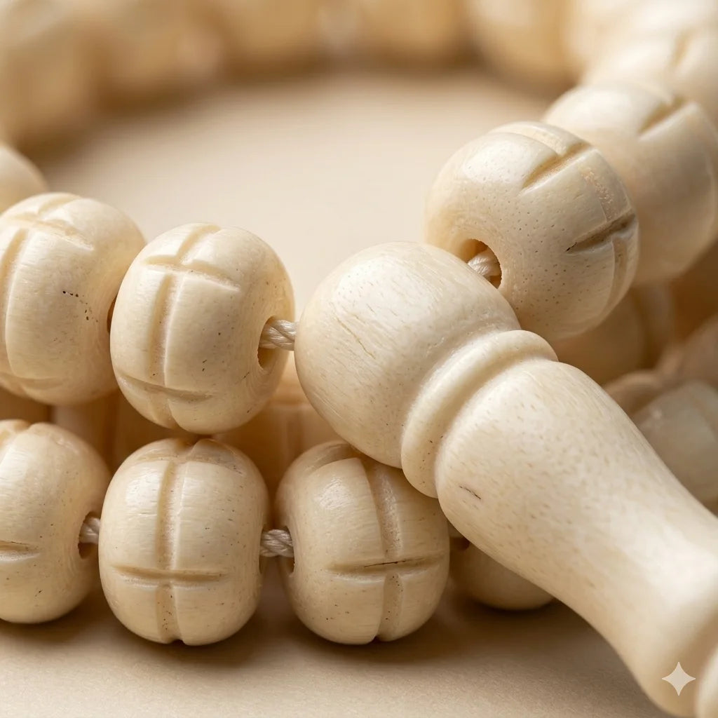 Camel Bone Tasbeeh | Onth ki hadion ki Tasbih | 100 Beads | 8mm