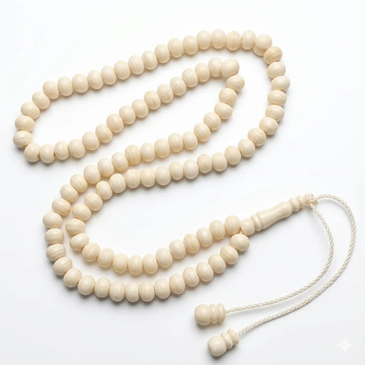 Camel Bone Tasbeeh | Onth ki hadion ki Tasbih | 100 Beads | 7mm